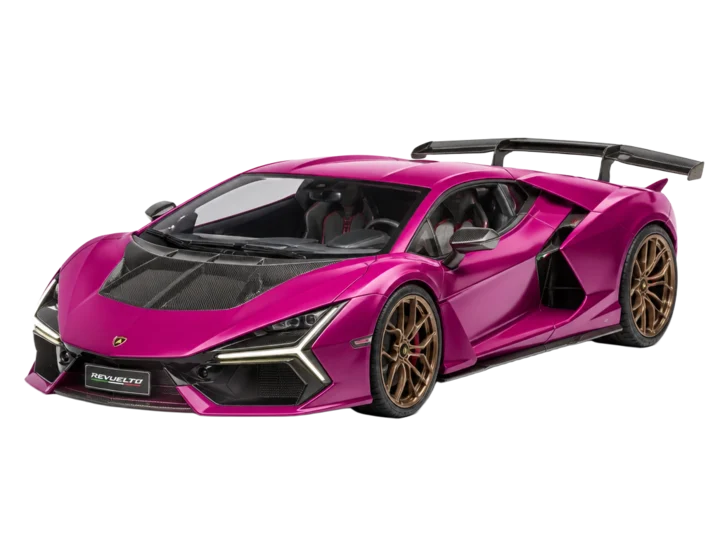 Miniature 1:43 Lamborghini Revuelto rose